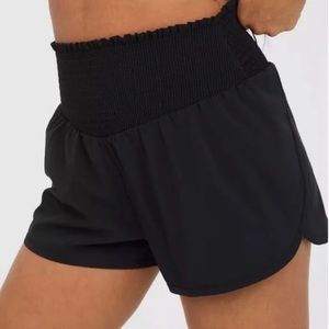 OFFLINE By Aerie Real Me Smocked Running Short S